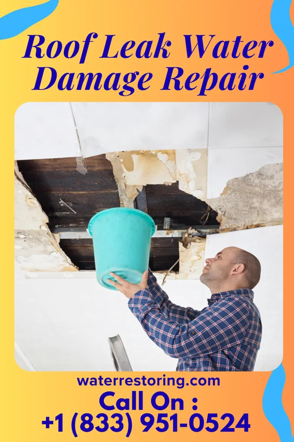 Roof Leak Water Damage Repair in Pleasant Hill, CA